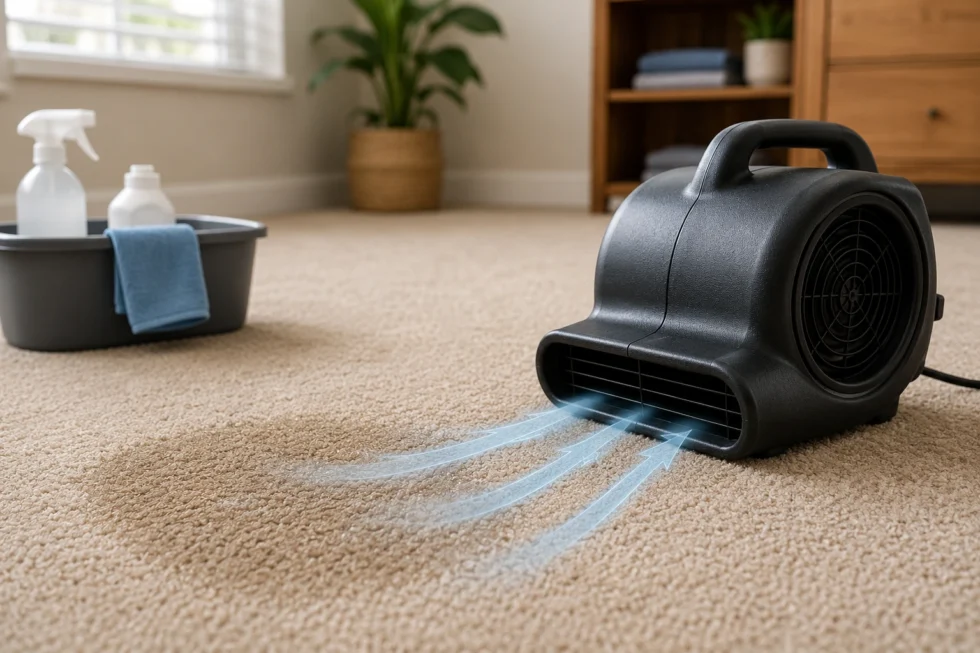 Dry the Carpet Completely